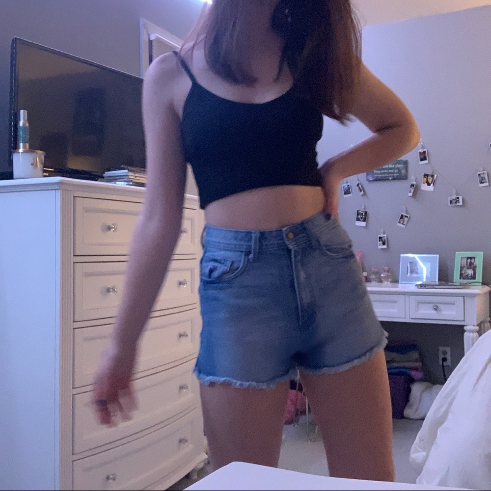 Forever 21 High Waisted Jean Shorts